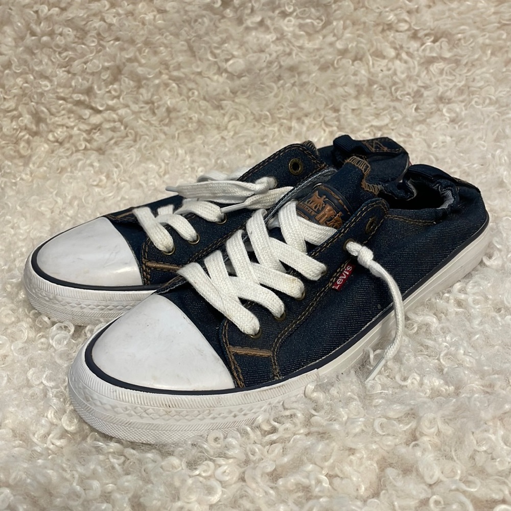 Levi’s Comfort Tech Denim Slip On Sneakers